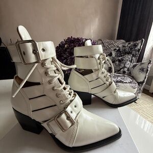 Chloe Lace-Up Boots